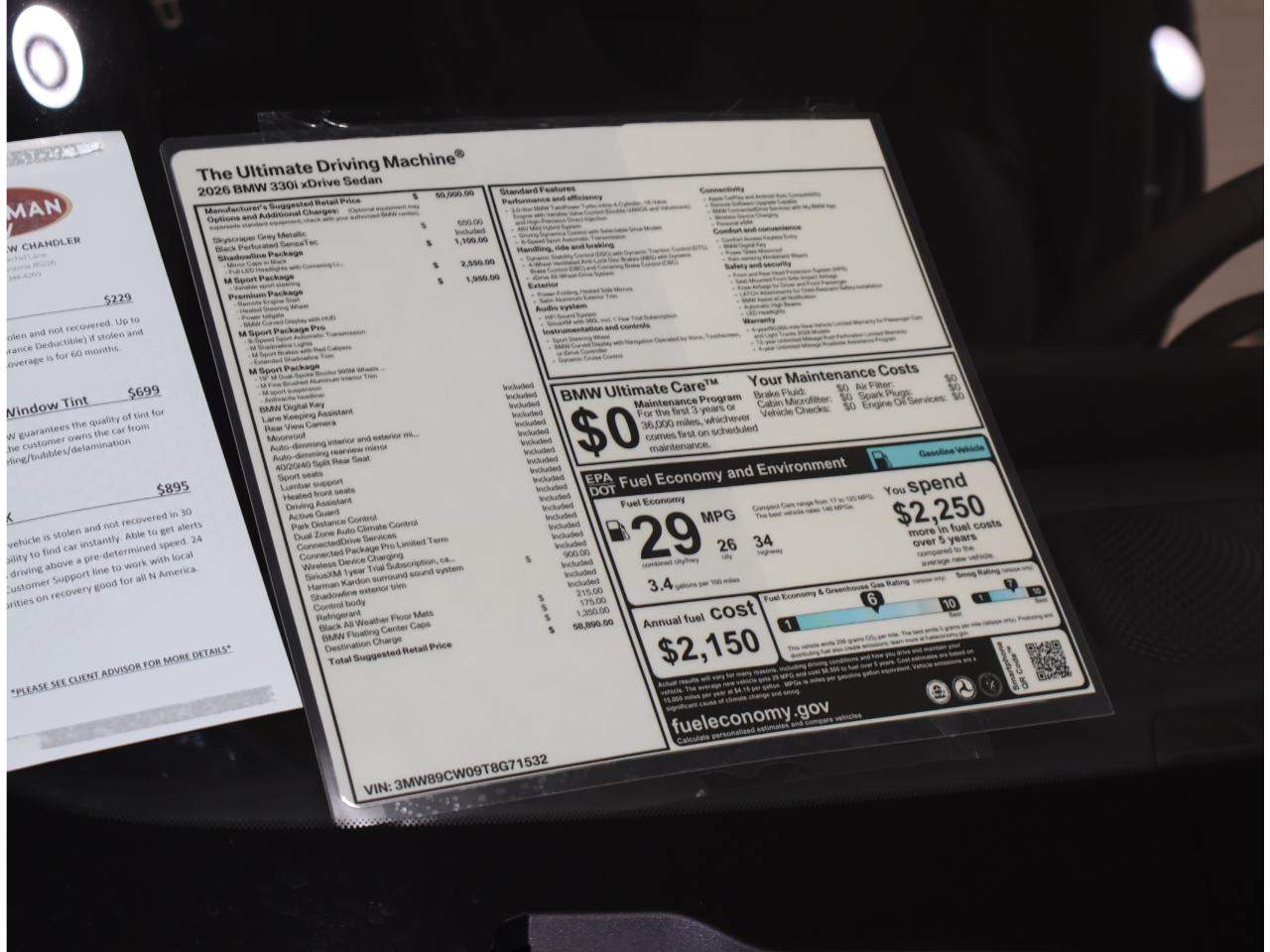 2026 BMW 3-Series 330i xDrive Sedan
