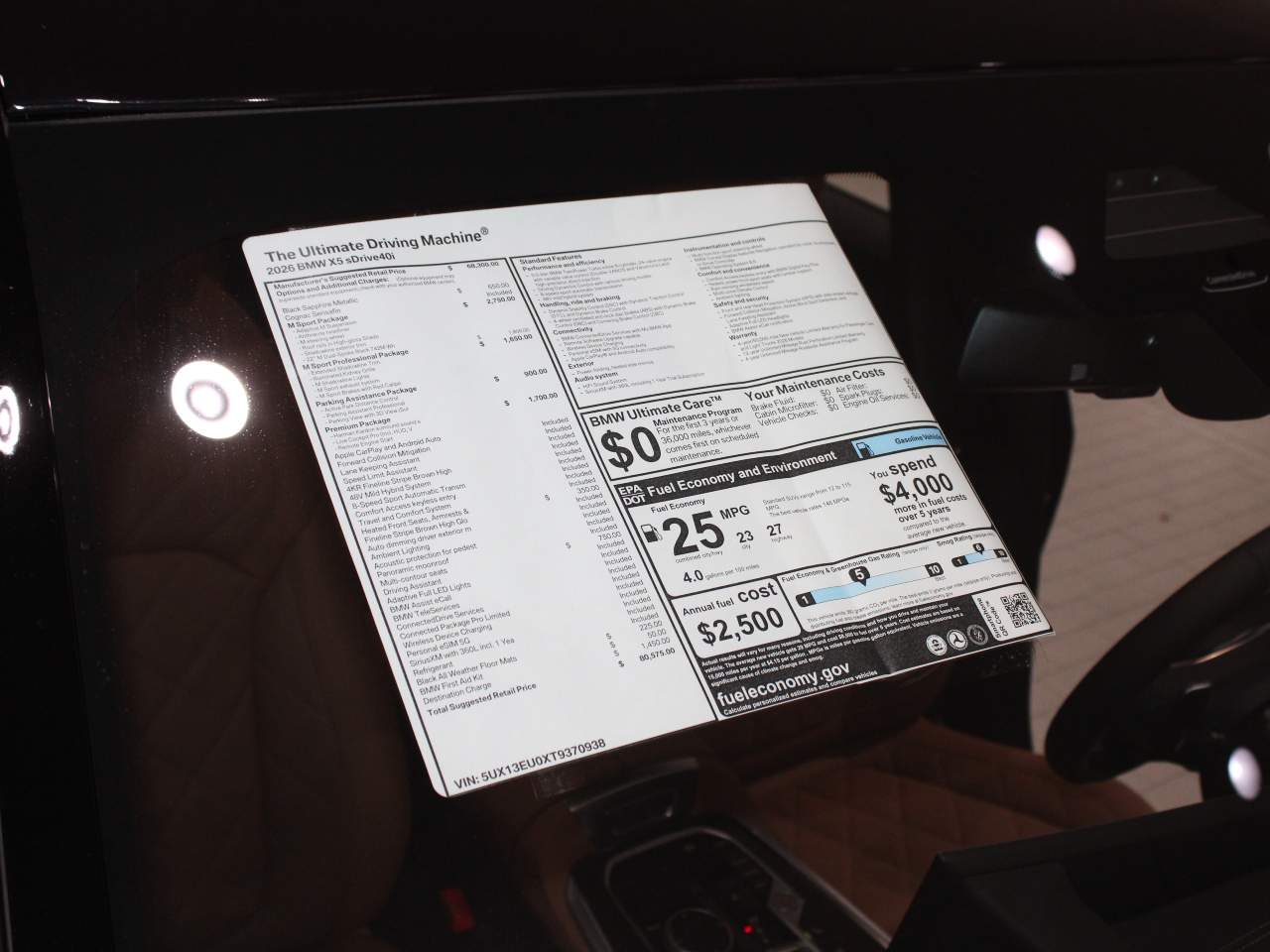 2026 BMW X5 sDrive40i