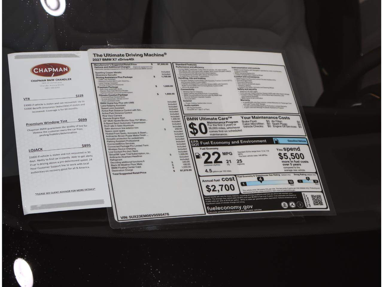 2027 BMW X7 xDrive40i