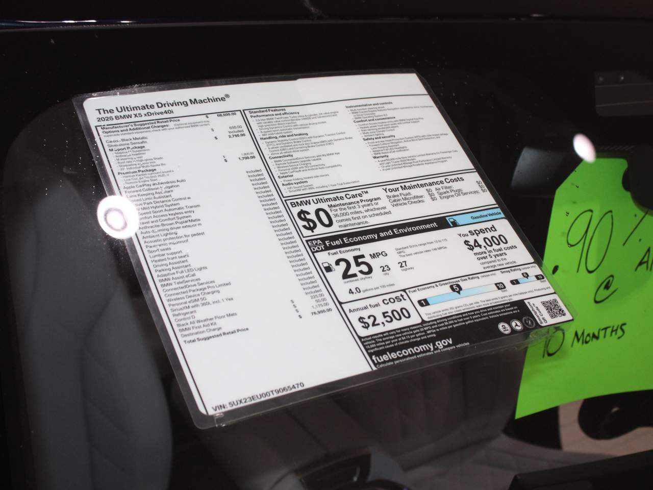 2026 BMW X5 xDrive40i