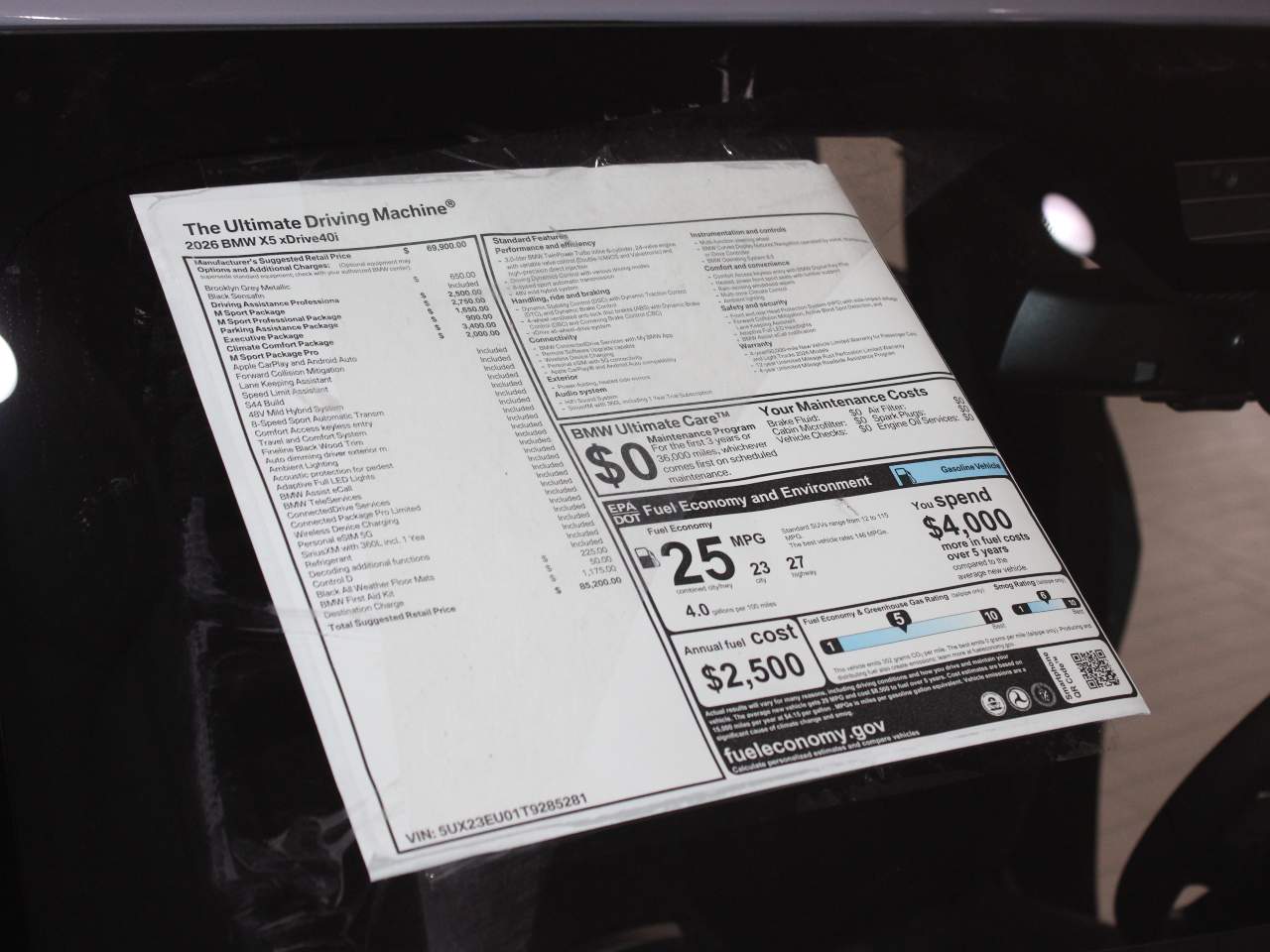 2026 BMW X5 xDrive40i