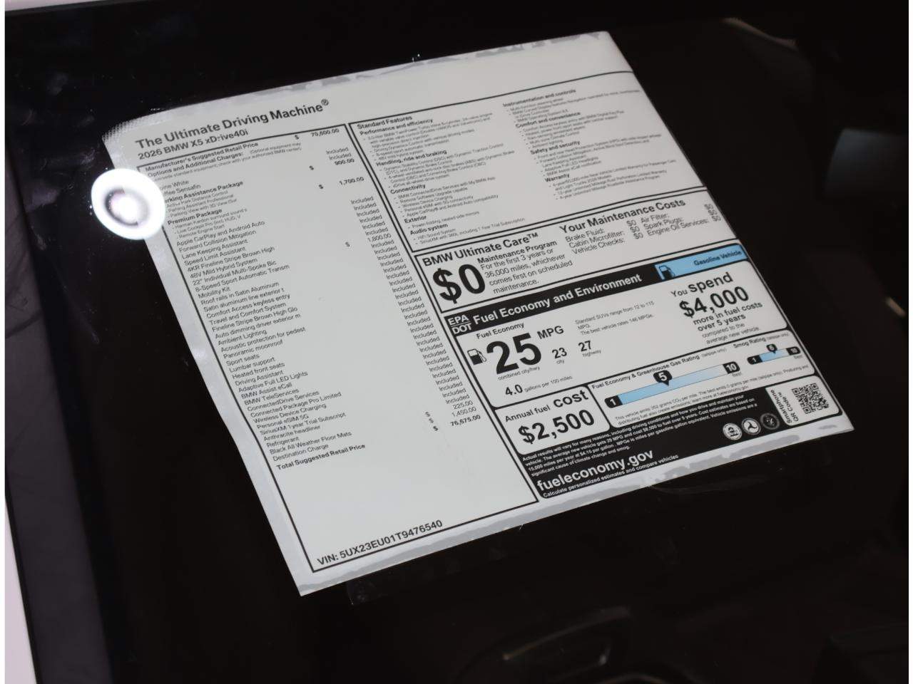 2026 BMW X5 xDrive40i