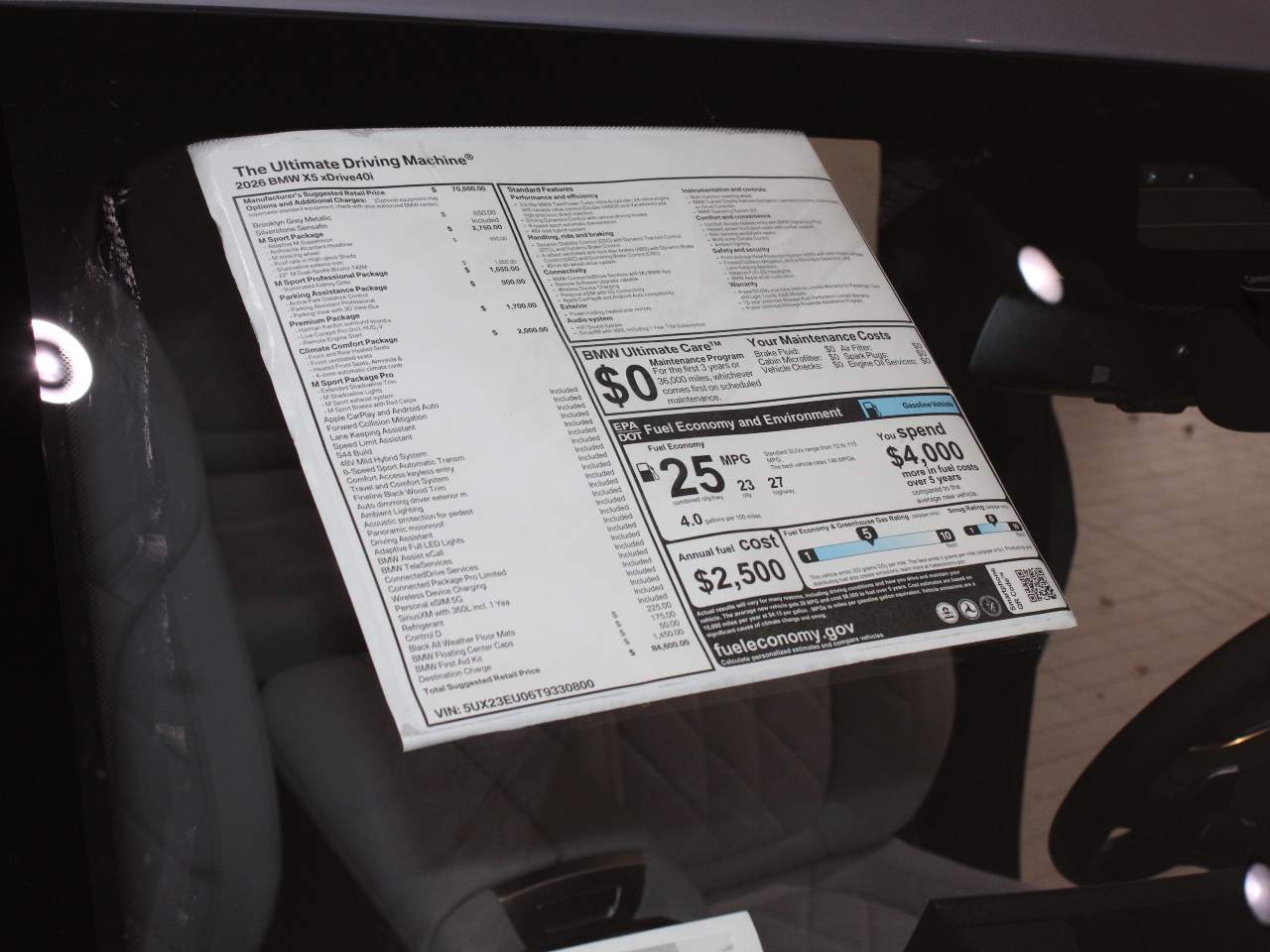 2026 BMW X5 xDrive40i