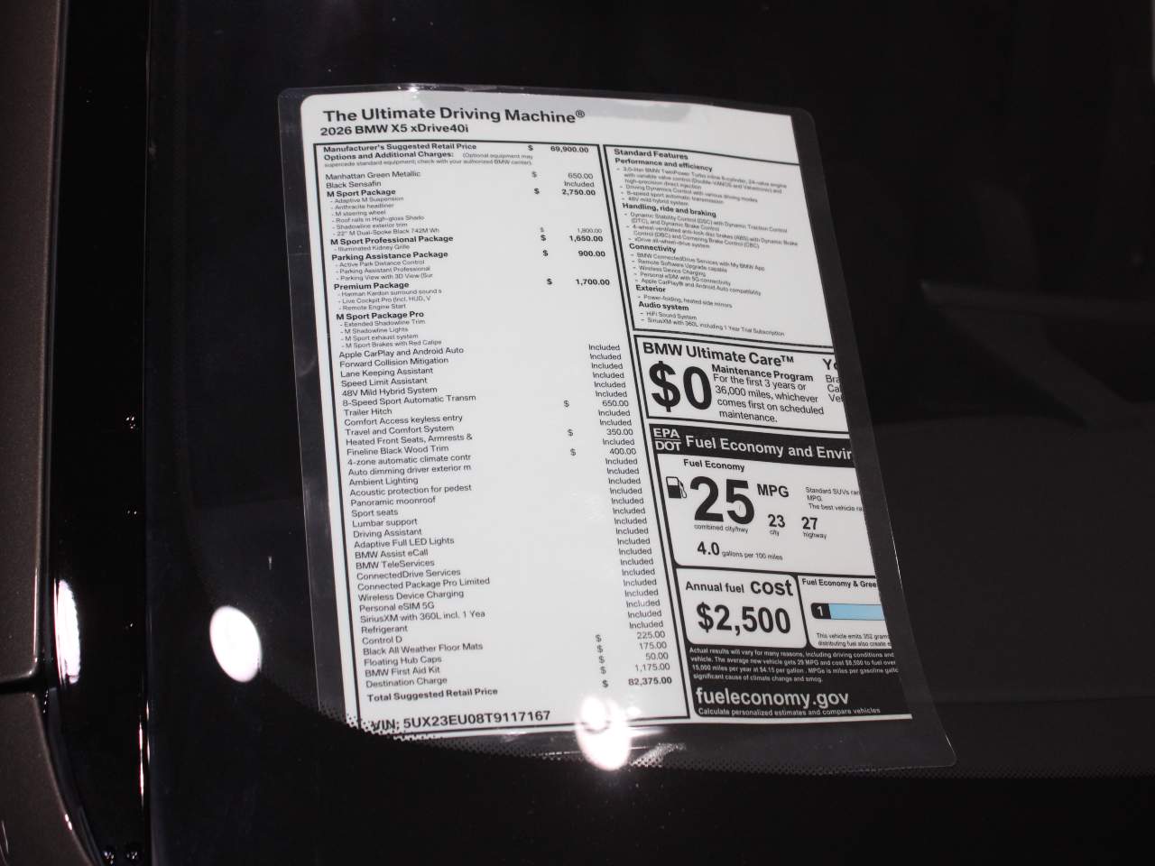 2026 BMW X5 xDrive40i