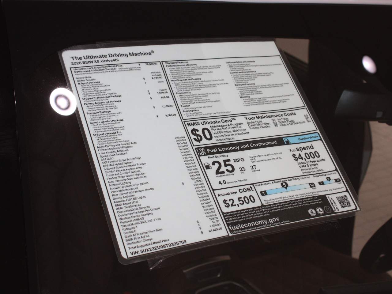 2026 BMW X5 xDrive40i