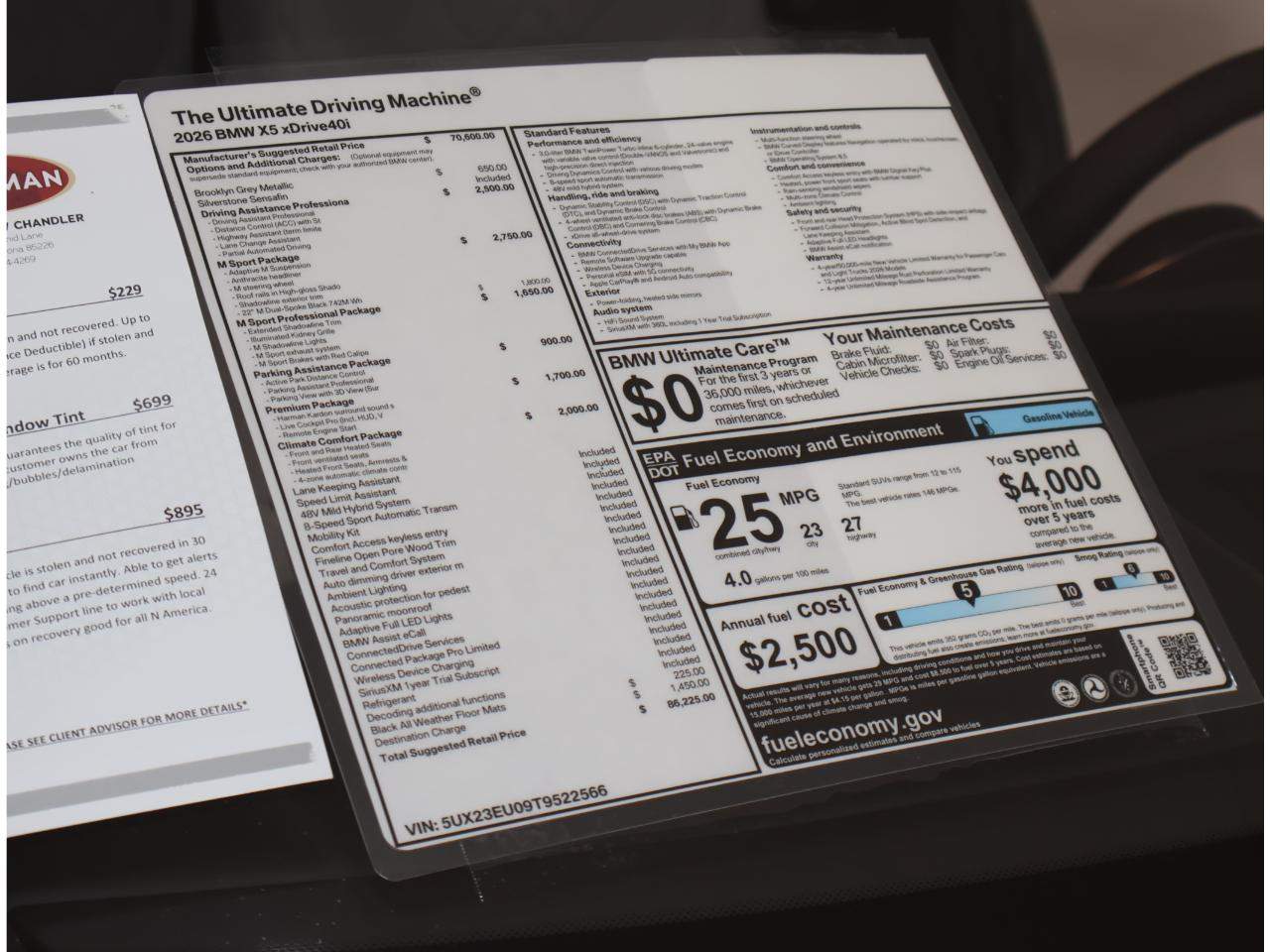 2026 BMW X5 xDrive40i