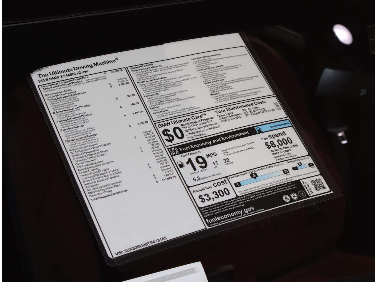 2026 BMW X5 M60i