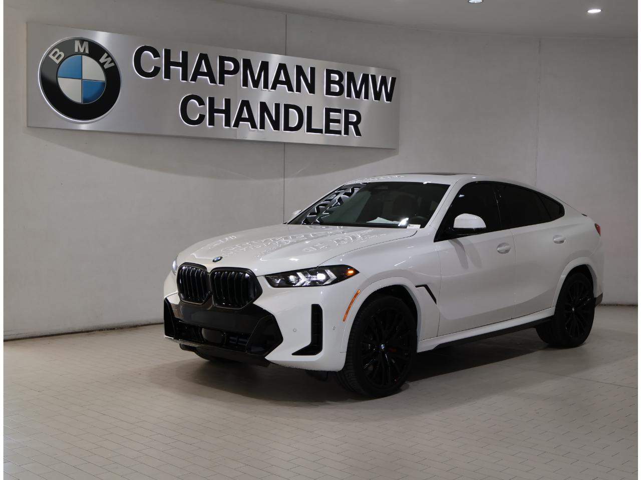 Mineral White Metallic 2026 BMW X6 SUV / Crossover All-Wheel Drive 8-Speed Automatic