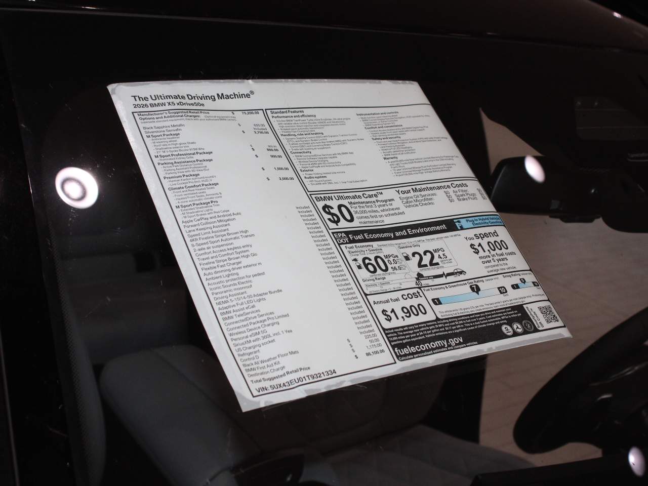 2026 BMW X5 xDrive50e