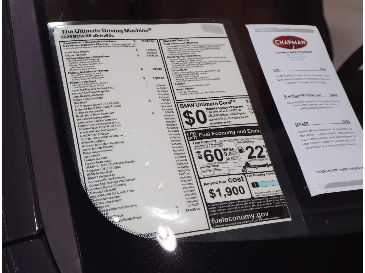 2026 BMW X5 xDrive50e