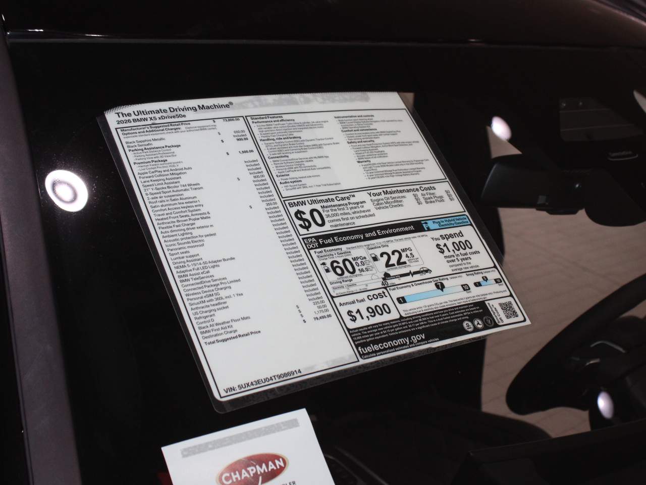 2026 BMW X5 xDrive50e