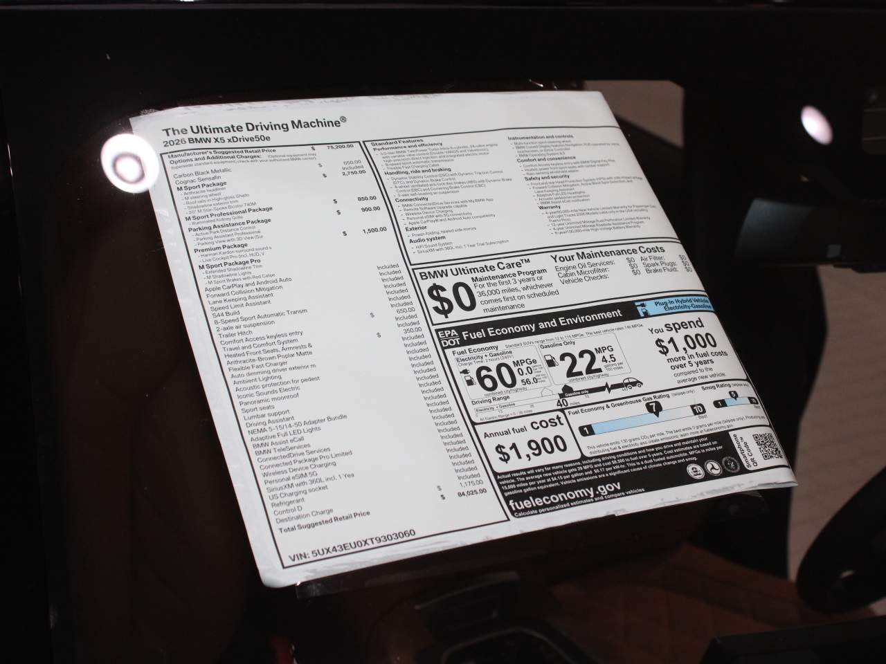 2026 BMW X5 xDrive50e