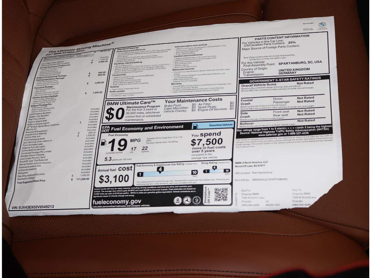 2027 BMW X6 M60i
