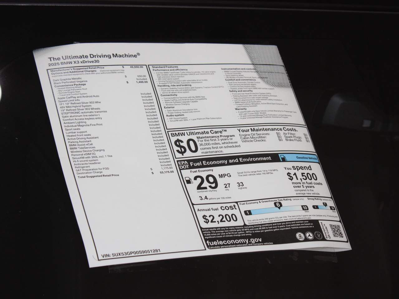 2025 BMW X3 xDrive30