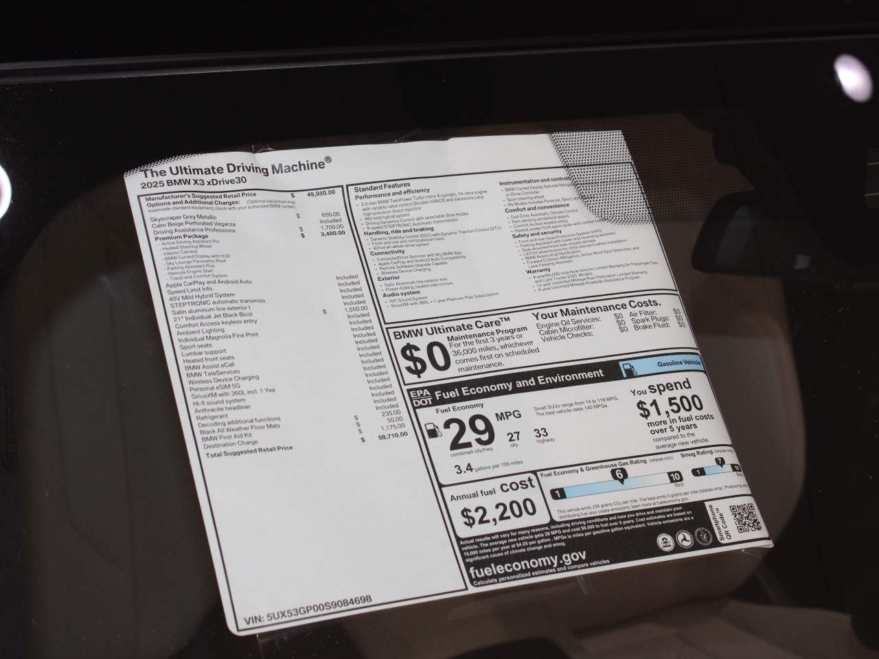 2025 BMW X3 xDrive30
