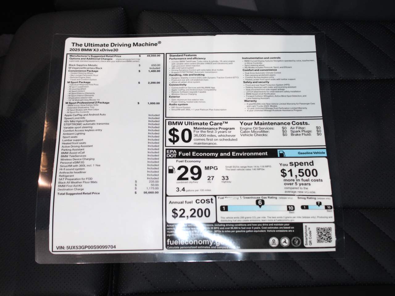 2025 BMW X3 xDrive30