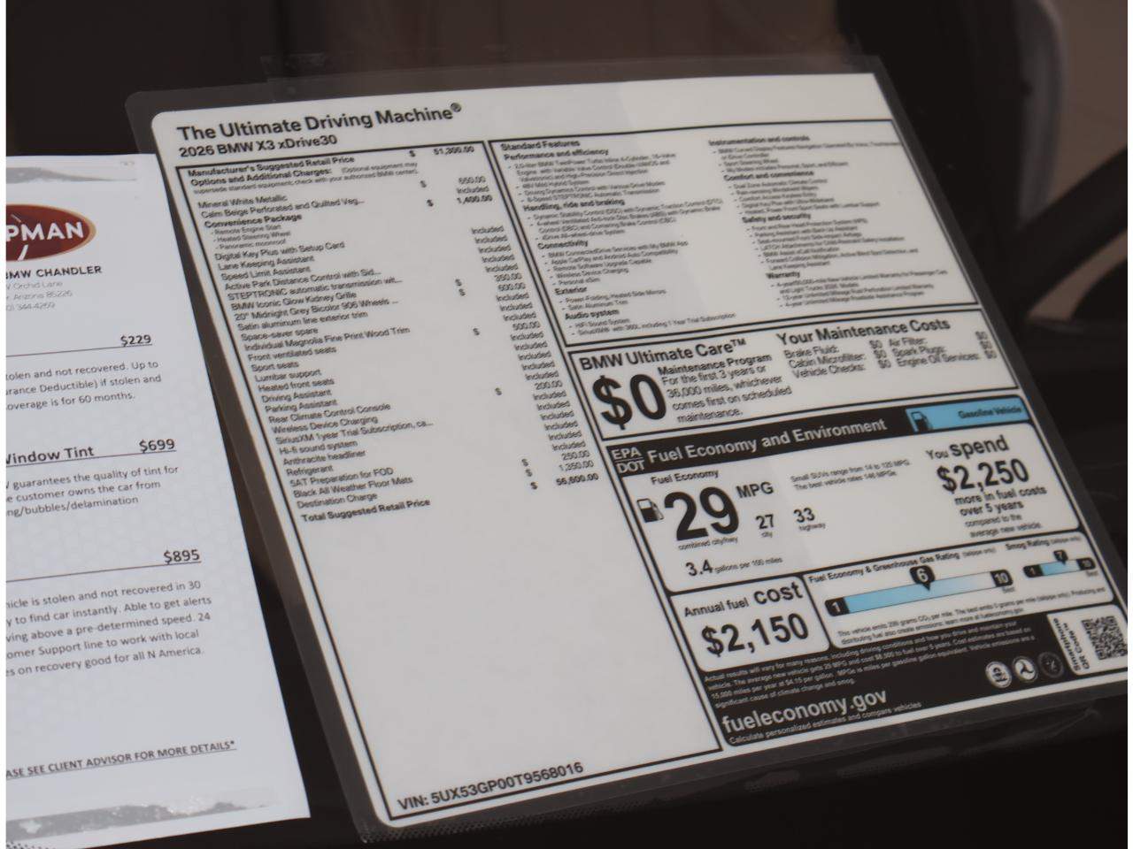 2026 BMW X3 30 xDrive