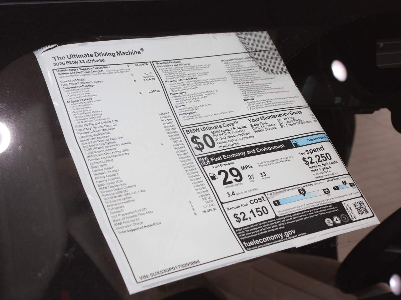 2026 BMW X3 30 xDrive