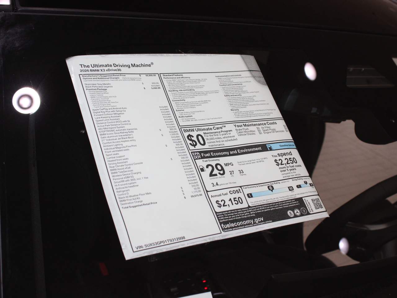 2026 BMW X3 30 xDrive