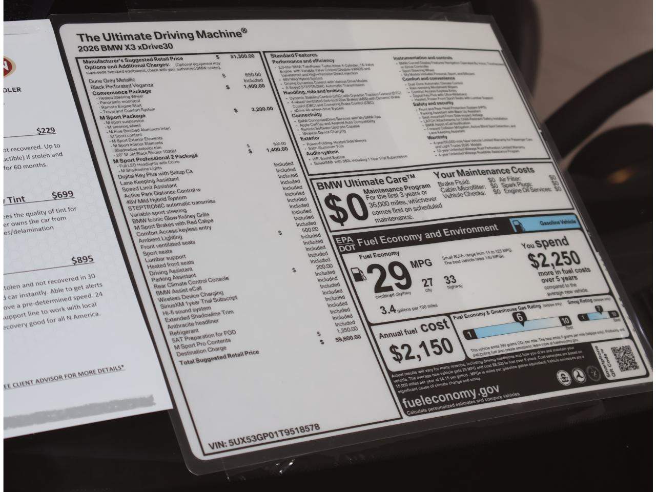 2026 BMW X3 30 xDrive