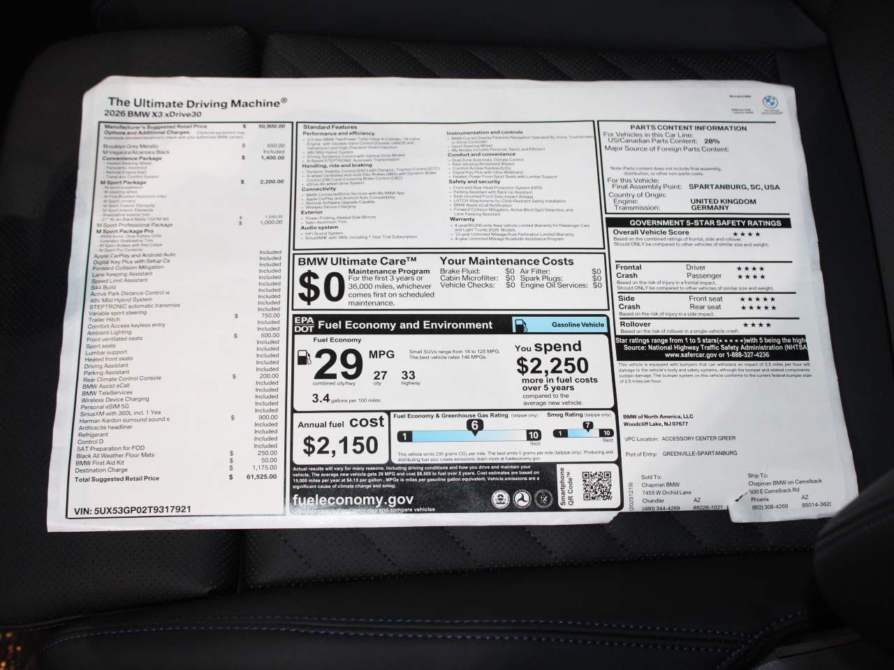 2026 BMW X3 30 xDrive