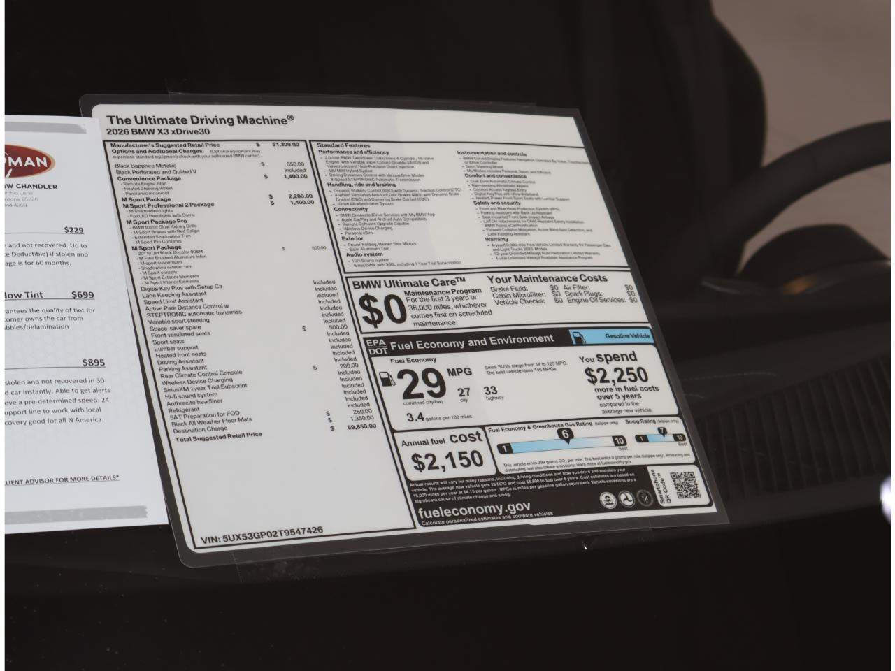 2026 BMW X3 30 xDrive