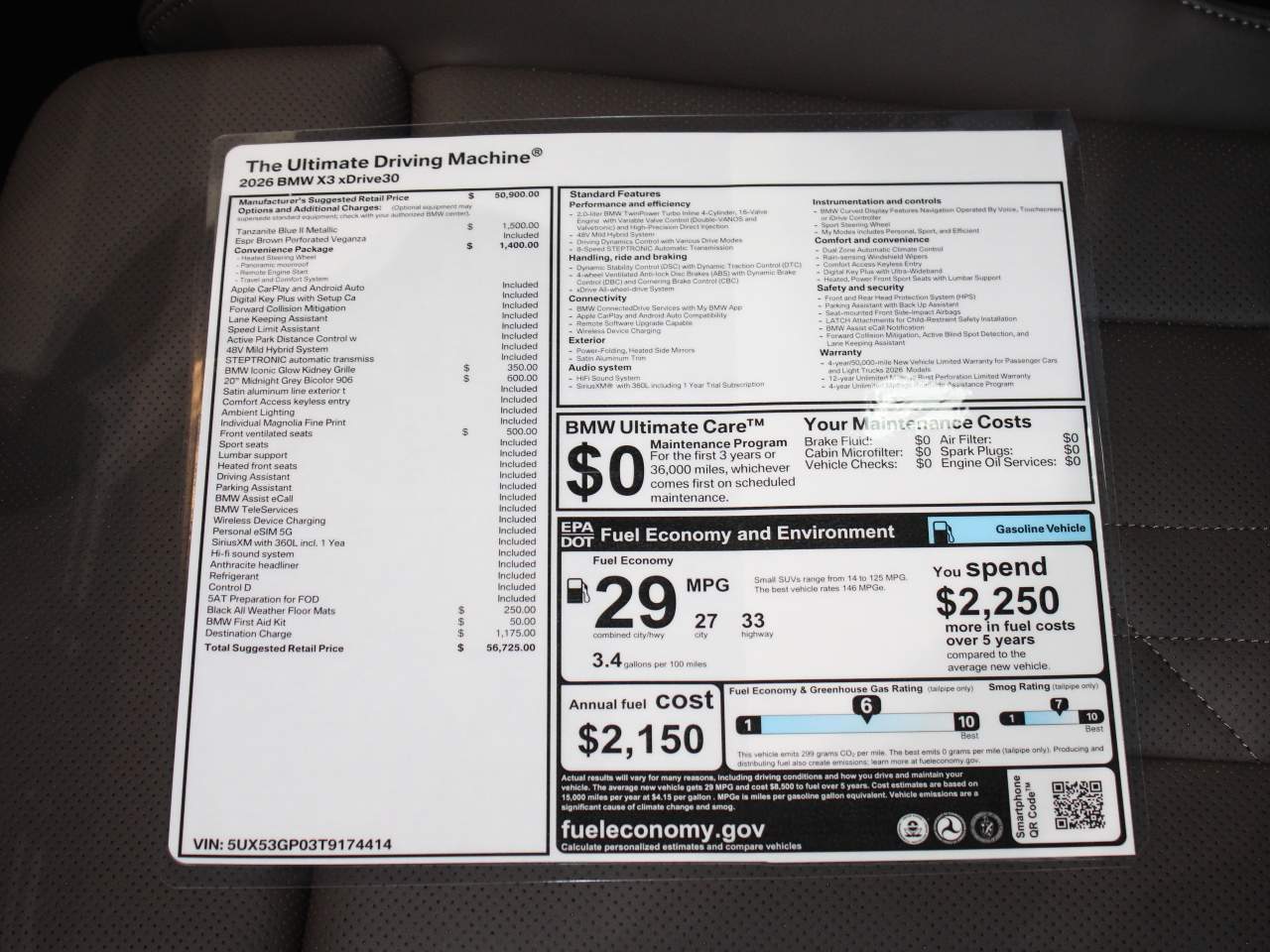 2026 BMW X3 30 xDrive