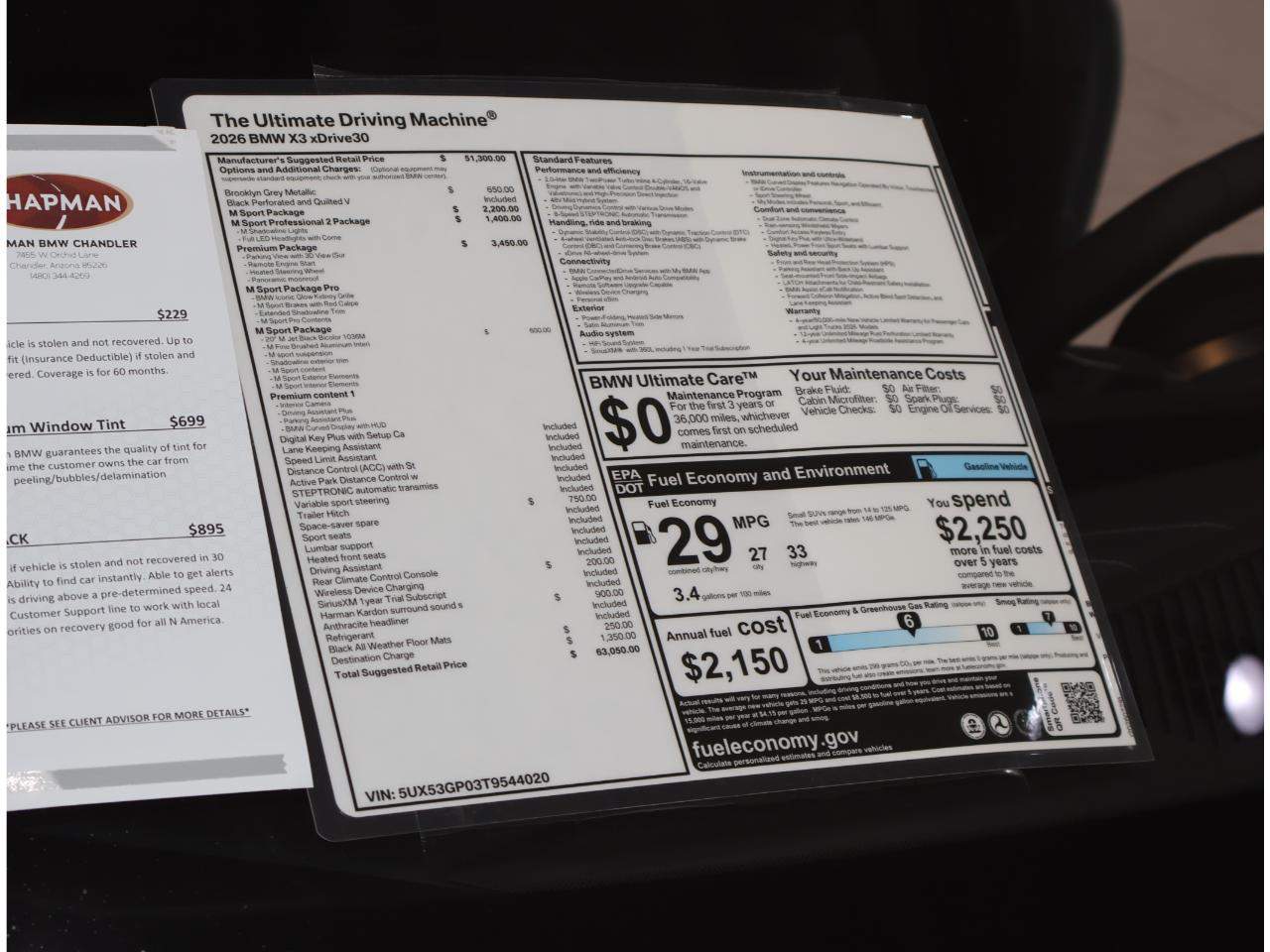 2026 BMW X3 30 xDrive