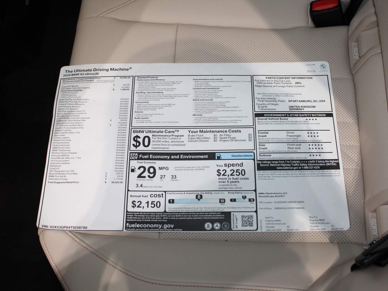 2026 BMW X3 30 xDrive