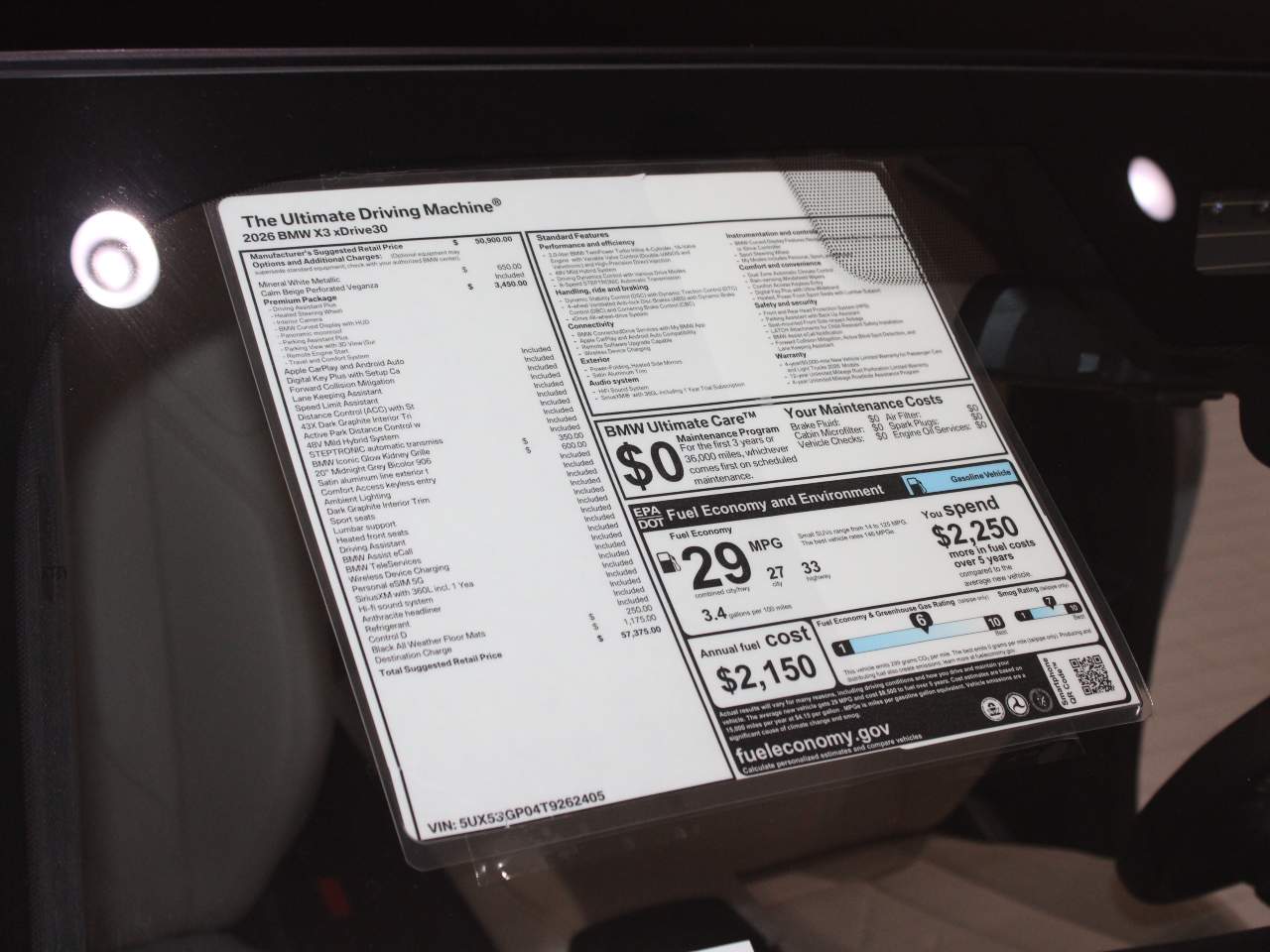 2026 BMW X3 30 xDrive