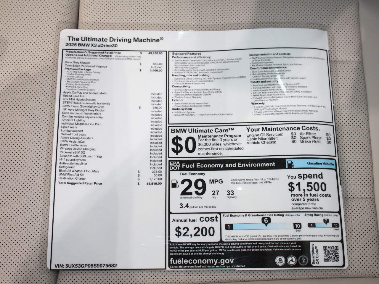 2025 BMW X3 xDrive30