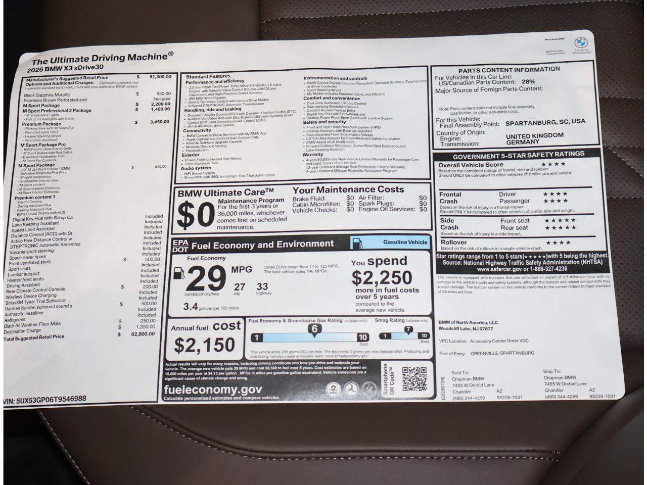 2026 BMW X3 30 xDrive