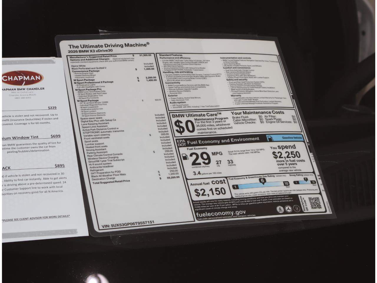 2026 BMW X3 30 xDrive