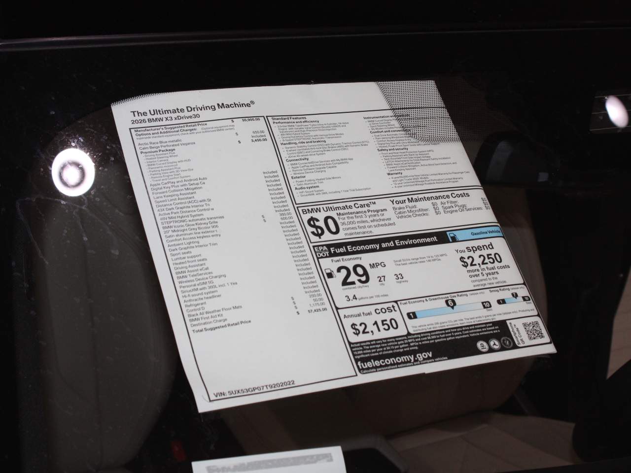 2026 BMW X3 30 xDrive