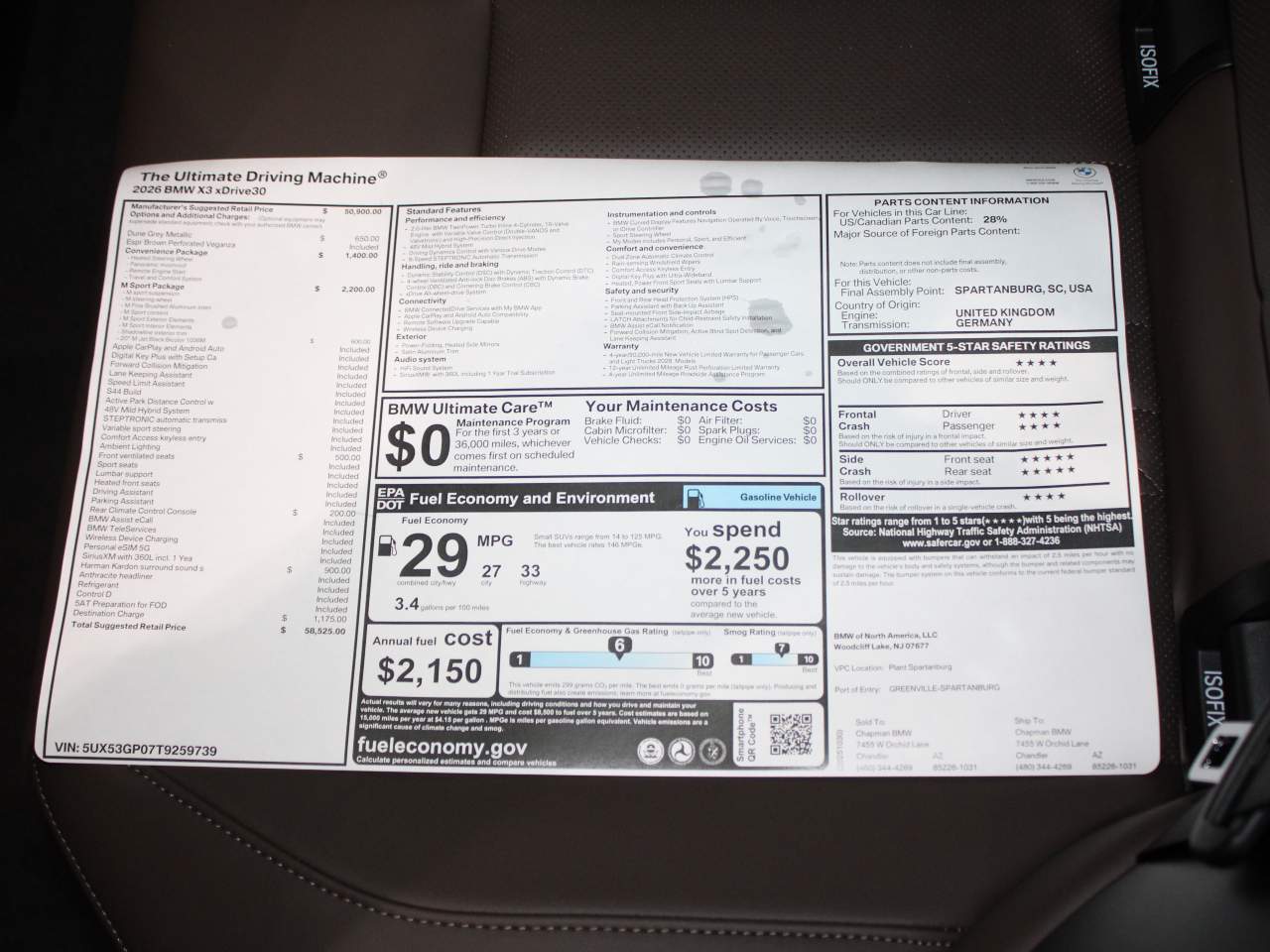 2026 BMW X3 30 xDrive