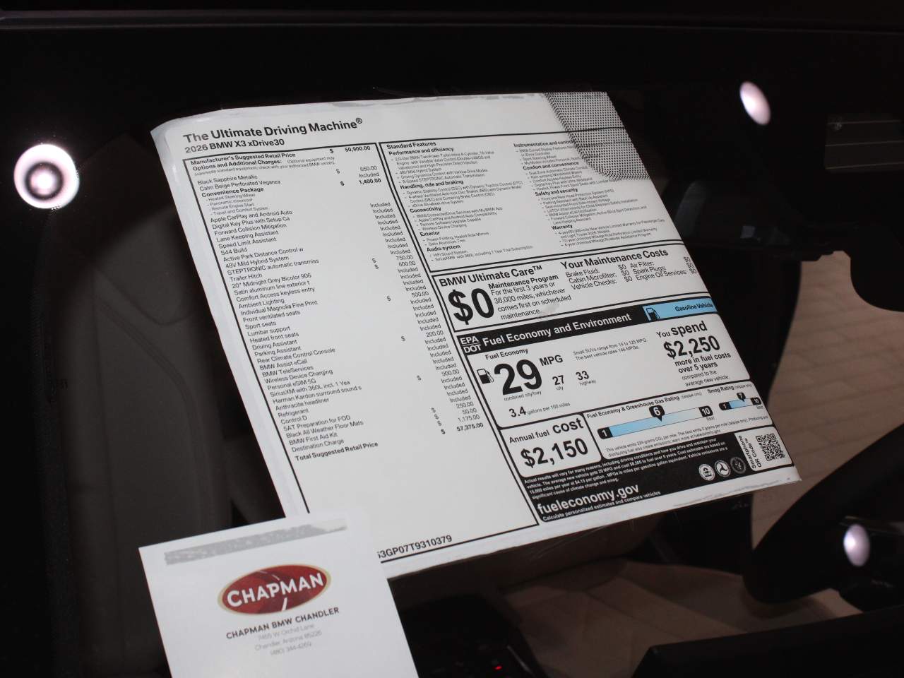 2026 BMW X3 30 xDrive