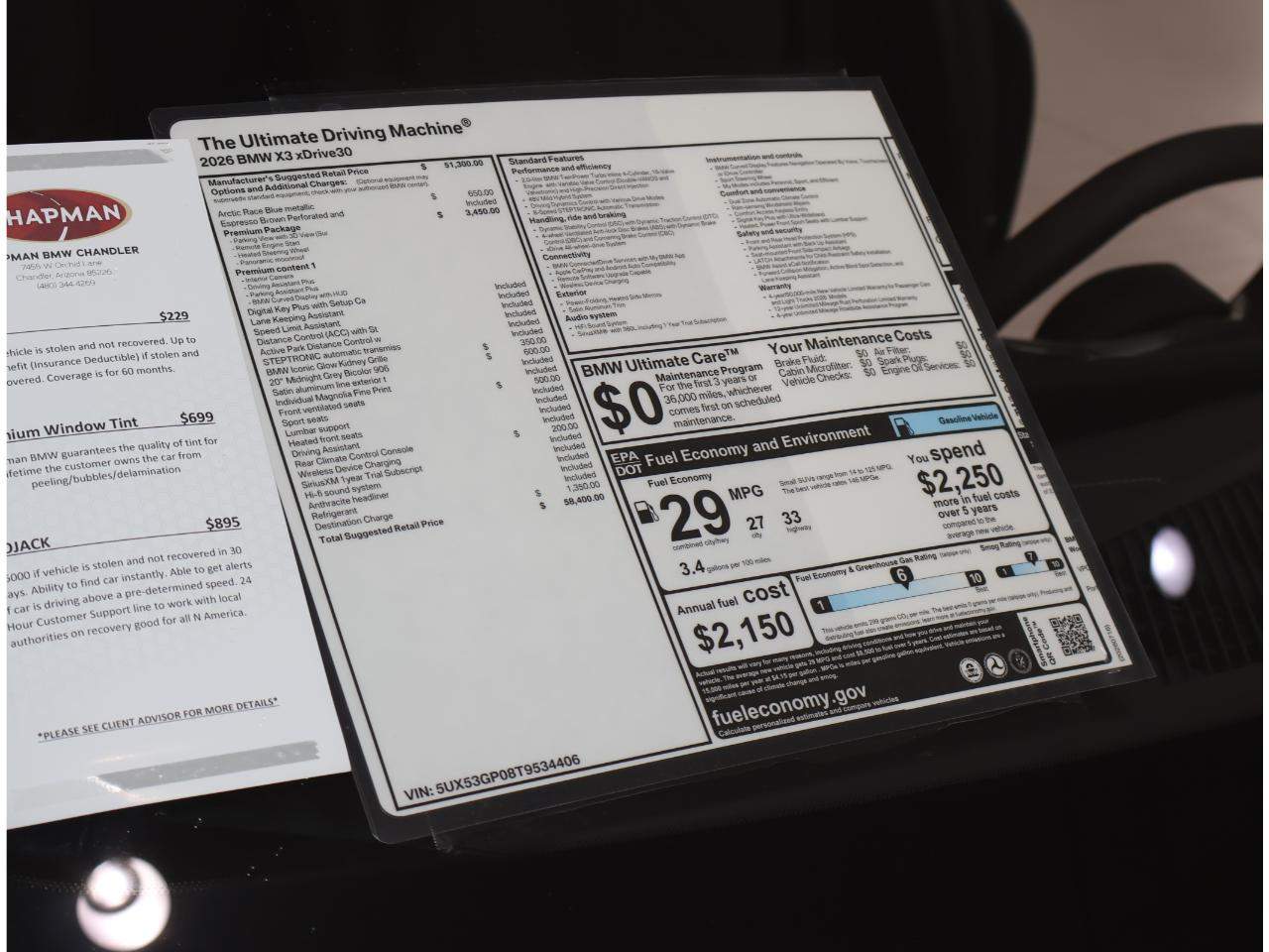 2026 BMW X3 30 xDrive