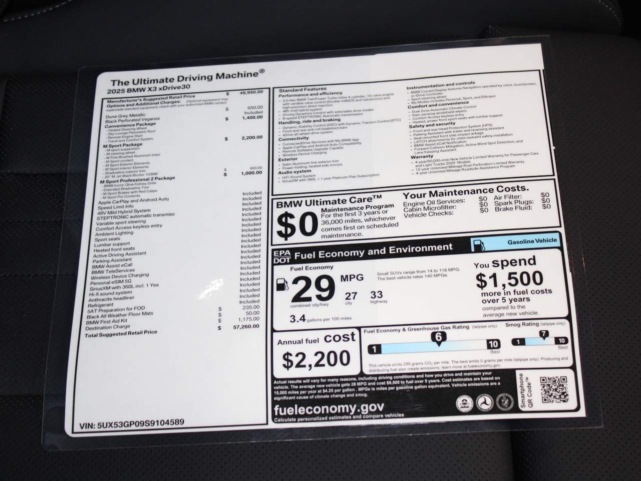 2025 BMW X3 xDrive30