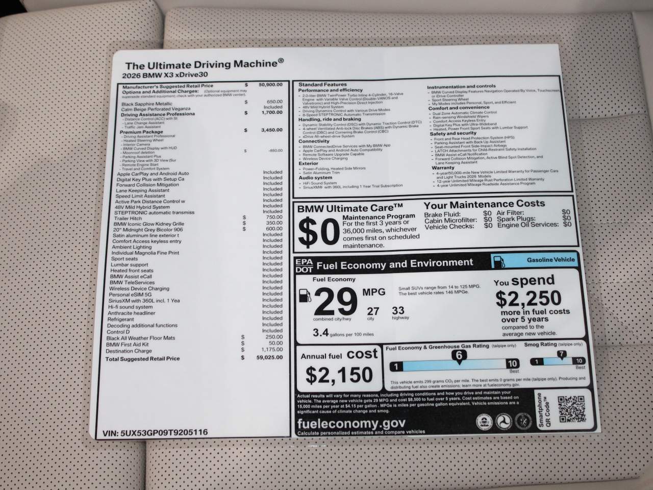 2026 BMW X3 30 xDrive