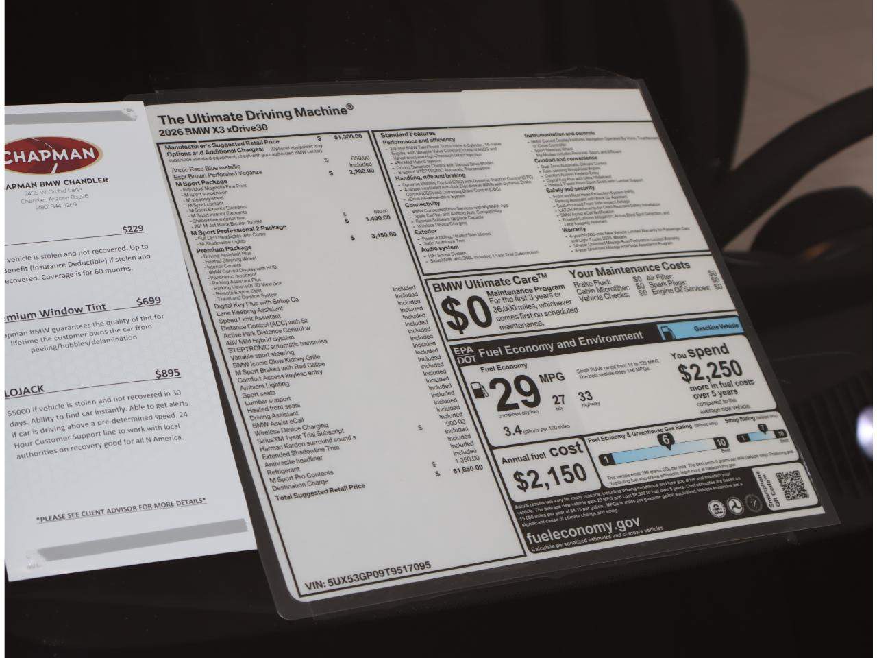 2026 BMW X3 30 xDrive