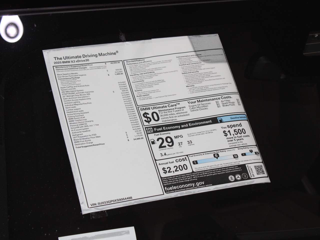 2025 BMW X3 xDrive30