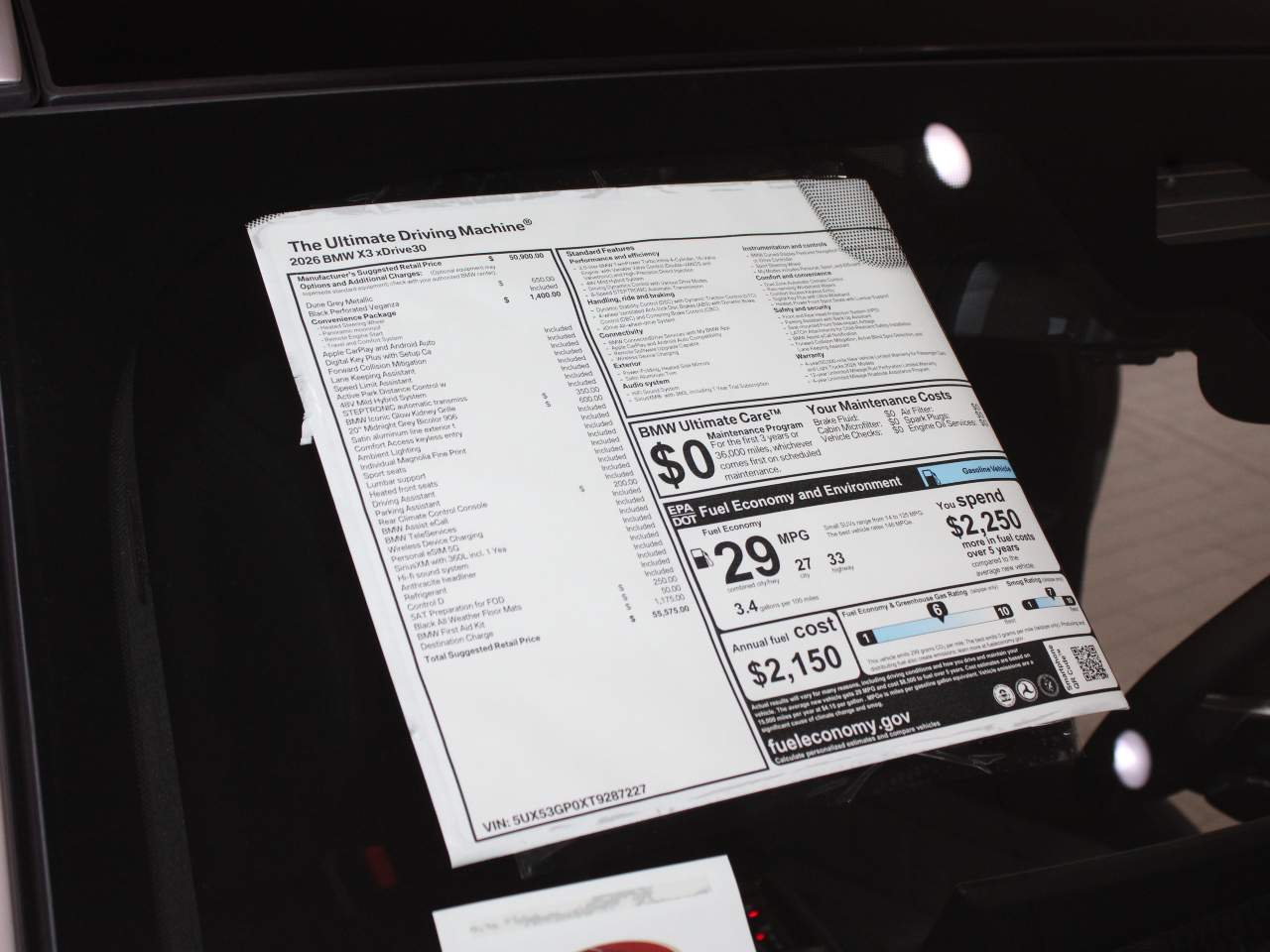 2026 BMW X3 30 xDrive