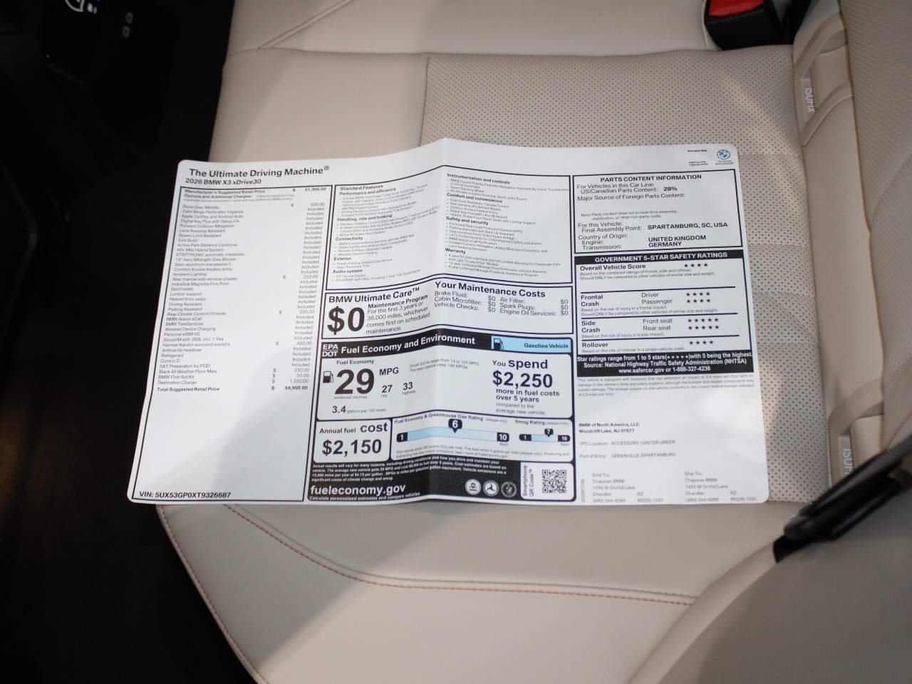 2026 BMW X3 30 xDrive