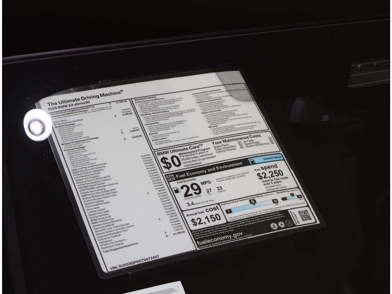 2026 BMW X3 30 xDrive
