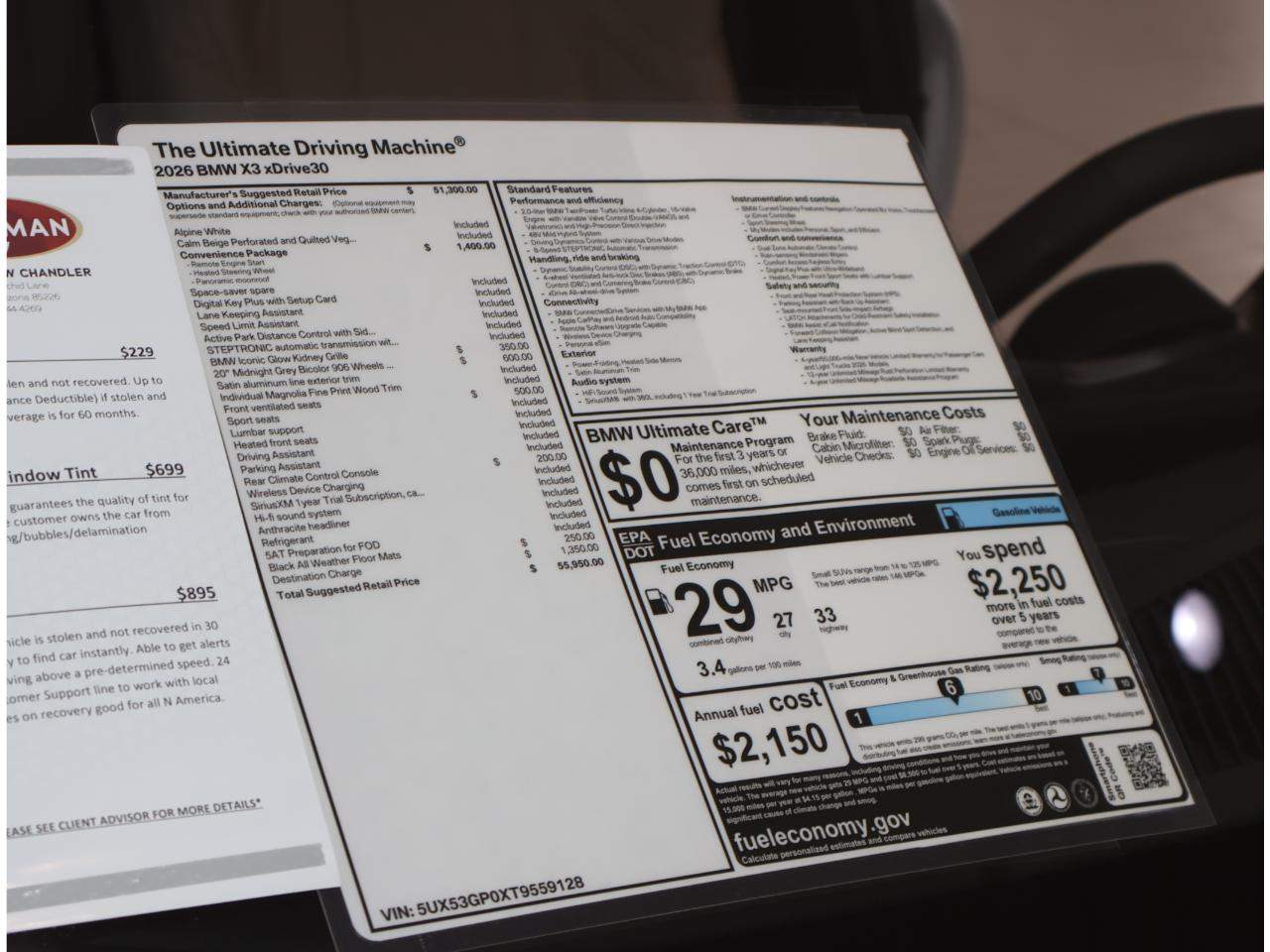 2026 BMW X3 30 xDrive