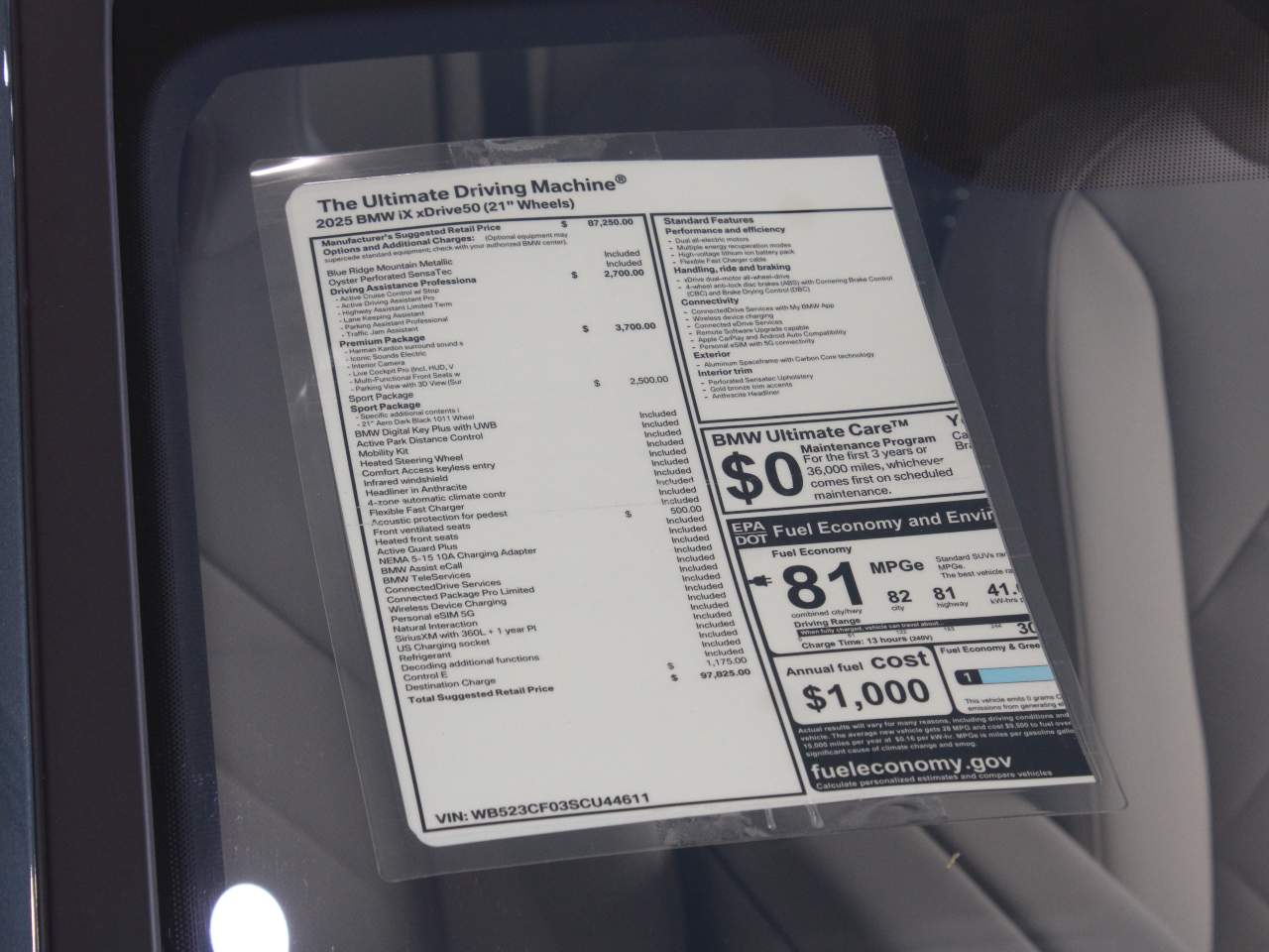 2025 BMW iX xDrive50