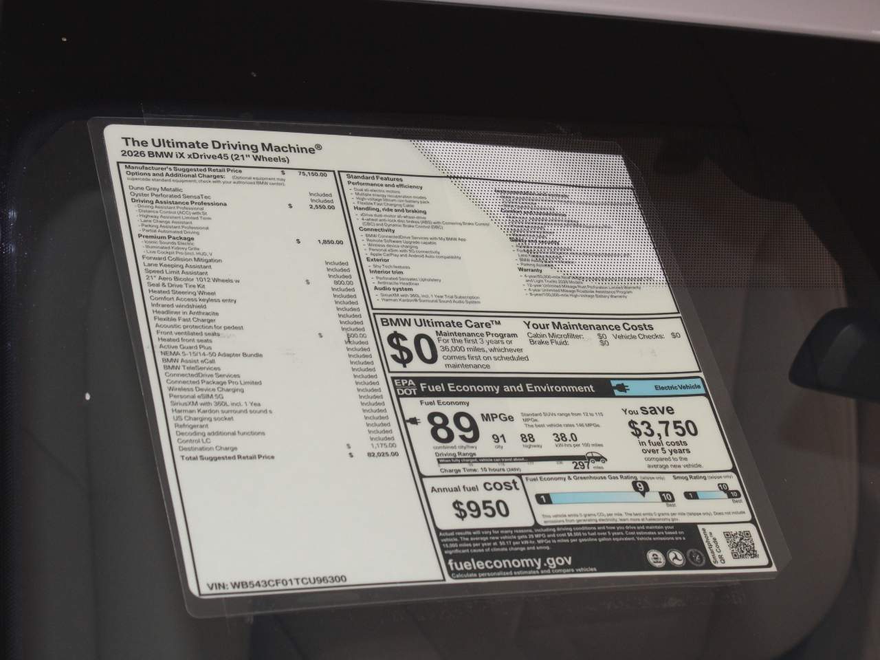 2026 BMW iX xDrive45