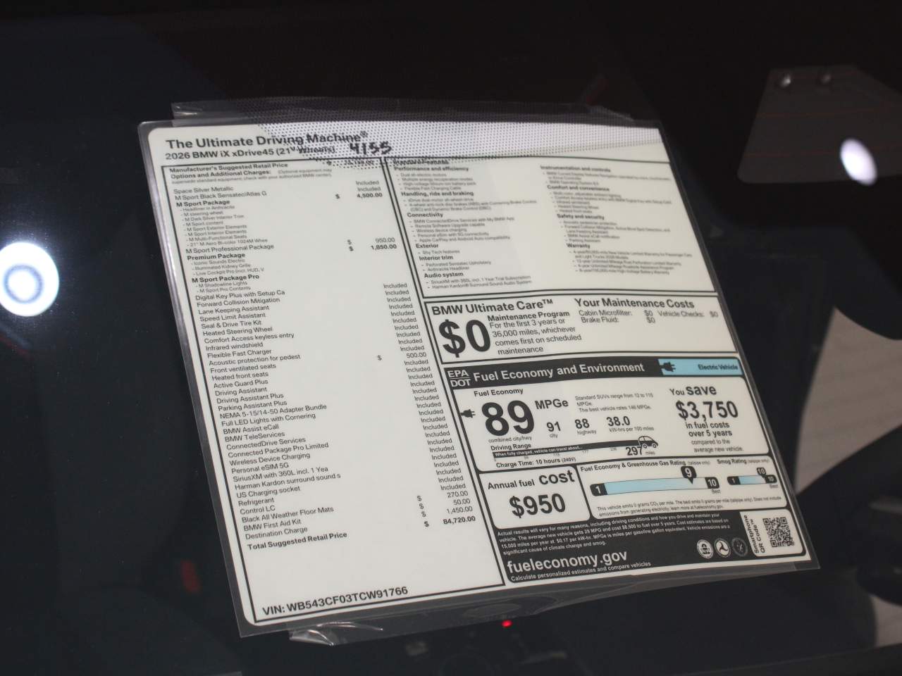 2026 BMW iX xDrive45