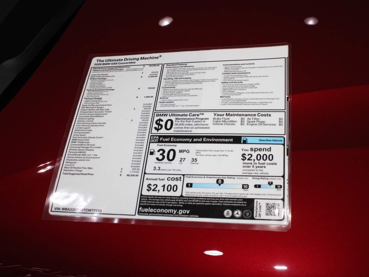 2026 BMW 4-Series 430i Convertible