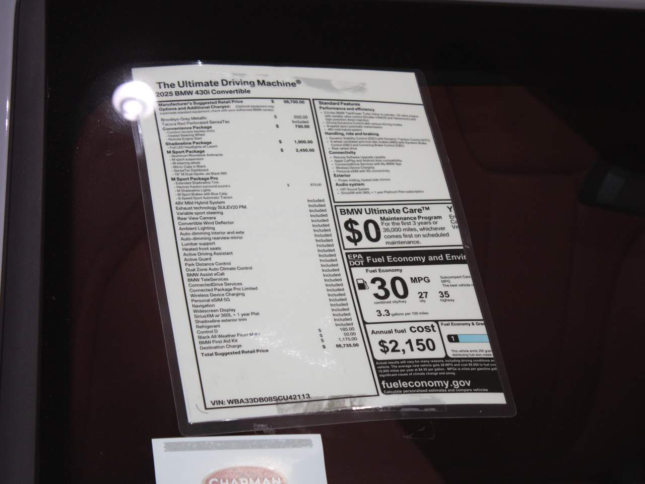 2025 BMW 4-Series 430i Convertible